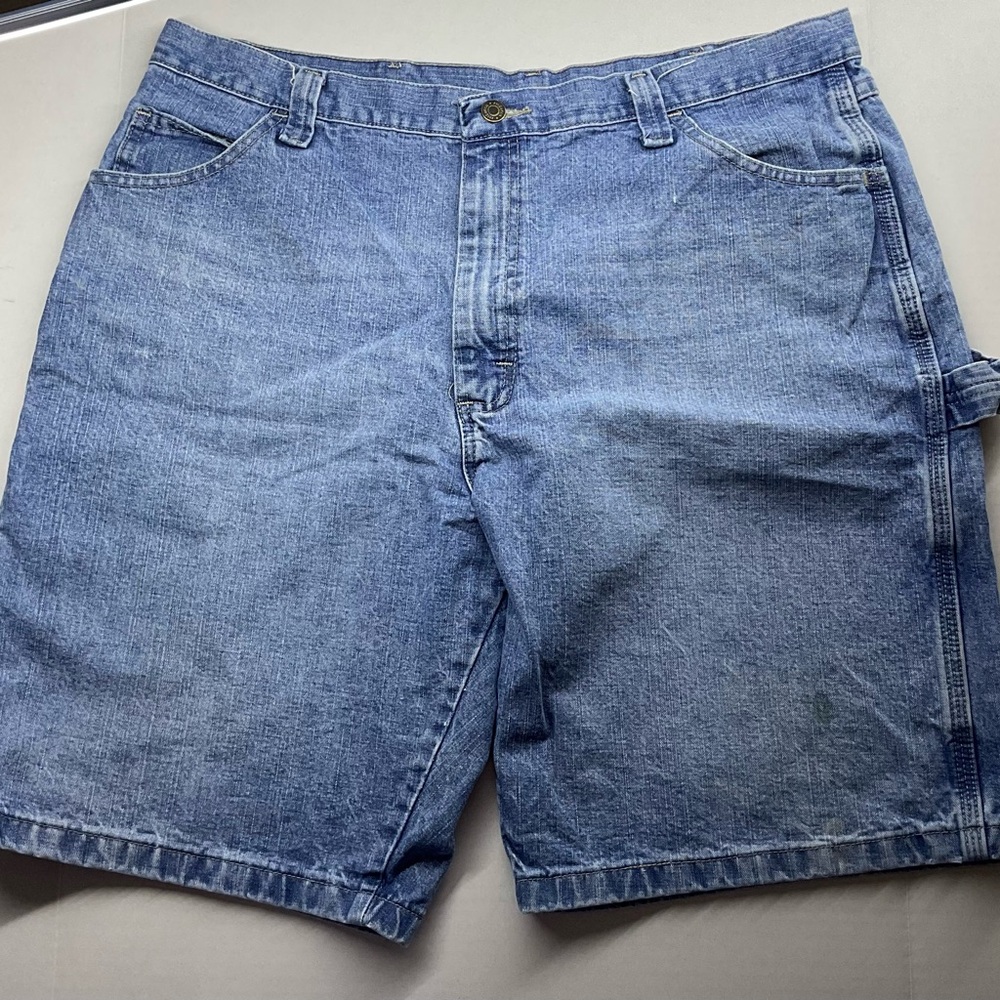 Men's Blue Denim Shorts Carpenter shorts size 38 gently used